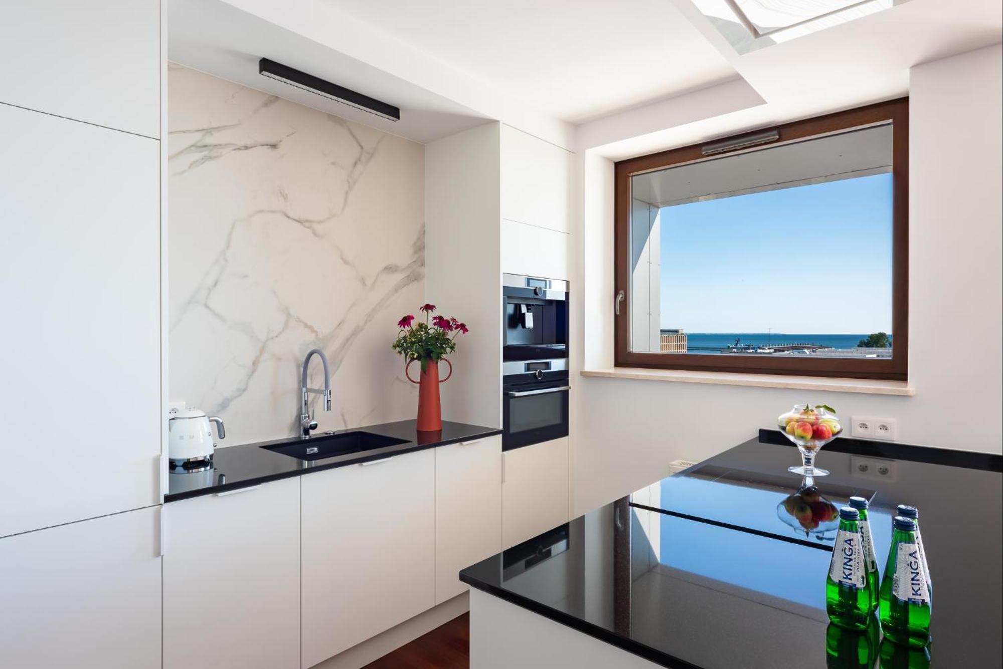 Sea Towers Gdynia Apartament Z Widokiem Na Morze ภายนอก รูปภาพ